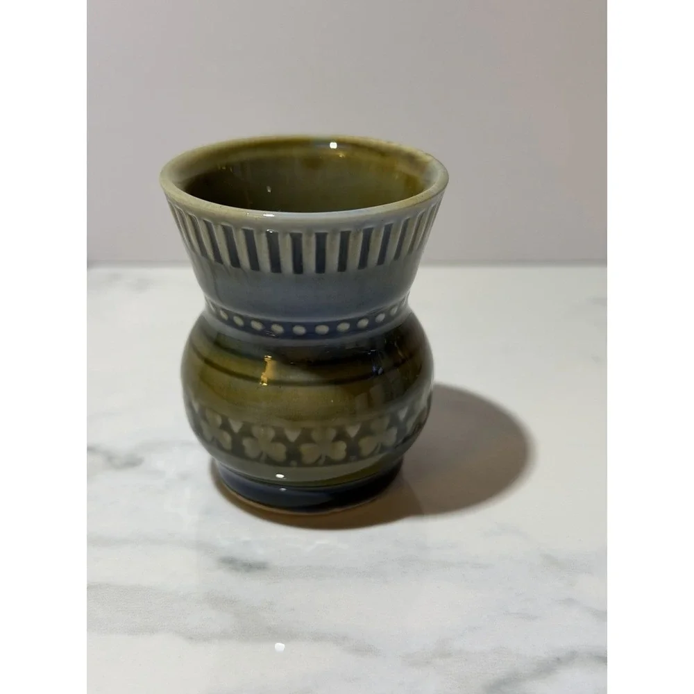 Vintage Irish Porcelain Made In Ireland Candle and/or Toothpick Holder NICE!!!!!